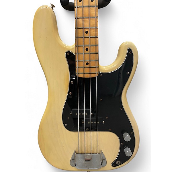 Vintage 1978 Fender American Precision Bass Blonde Electric Bass Guitar