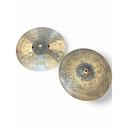 Used MEINL 14in BYZANCE EQUILIBRIUM HI-HAT PAIR Cymbal