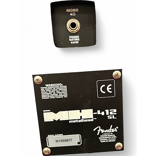 Used 2005 Fender MH-412SL Guitar Cabinet