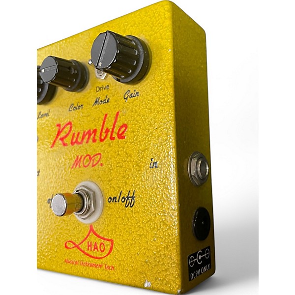 Used Hao Rumble Mod Effect Pedal