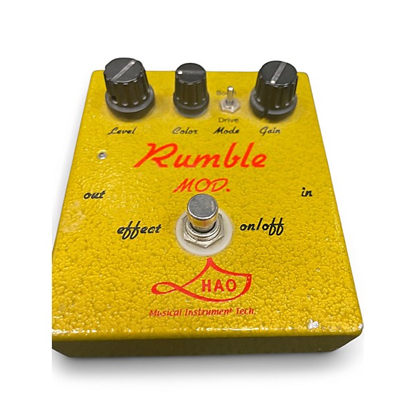 Used Hao Rumble Mod Effect Pedal