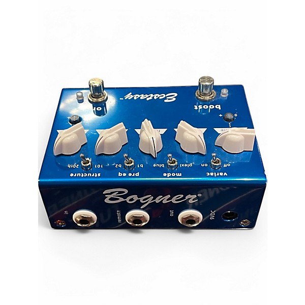 Used Bogner Ecstasy Blue Overdrive Effect Pedal
