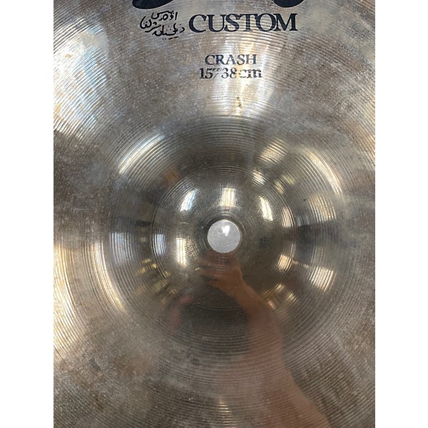 Used Zildjian 15in A Custom Crash Cymbal
