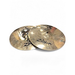 Used Zildjian 14in A Custom Hi Hat Pair Cymbal