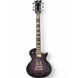 Used ESP LTD EC256 Trans Purple Solid Body Electric Guitar