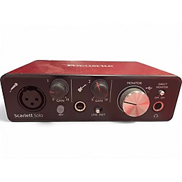 Used Focusrite Scarlett Solo Studio Gen 2 Audio Interface