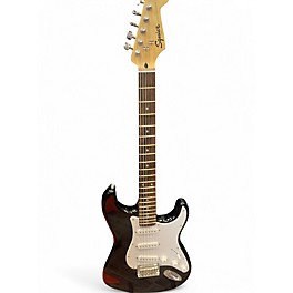 Used Squier Bullet Stratocaster Black Solid Body Electric Guitar