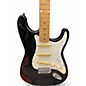 Used Squier Stratocaster Black Solid Body Electric Guitar