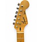 Used Squier Stratocaster Black Solid Body Electric Guitar