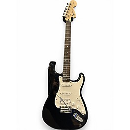 Used Squier Affinity Stratocaster Black Solid Body Electric Guitar