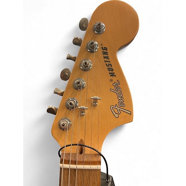 Used Fender American Performer Mustang 3 Color Sunburst Solid Body Electric Guitar