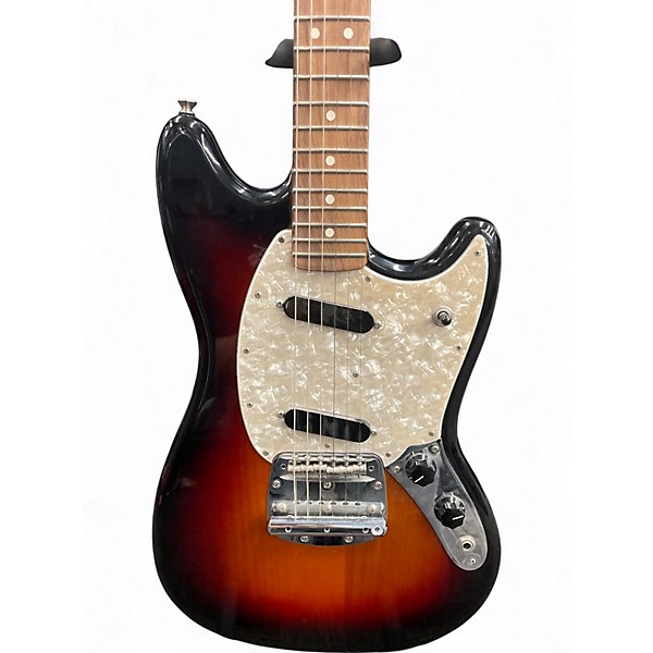 Used Fender American Performer Mustang 3 Color Sunburst Solid Body Electric Guitar