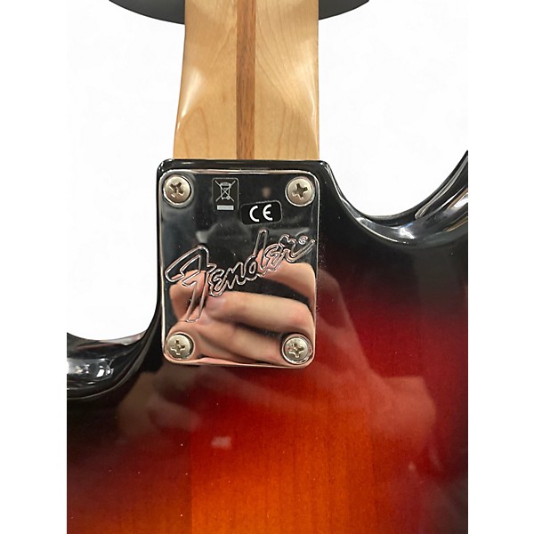 Used Fender American Performer Mustang 3 Color Sunburst Solid Body Electric Guitar