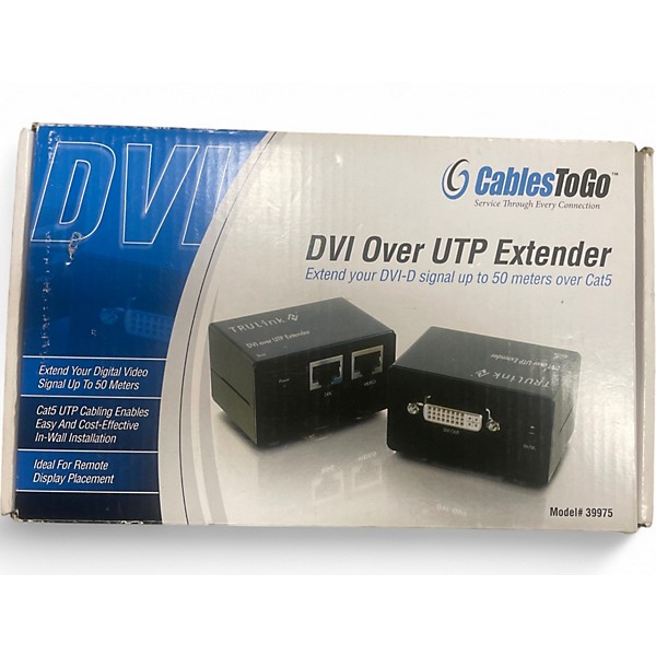 Used CABLES TO GO 39975 Trulink DVI over CAT5 interface