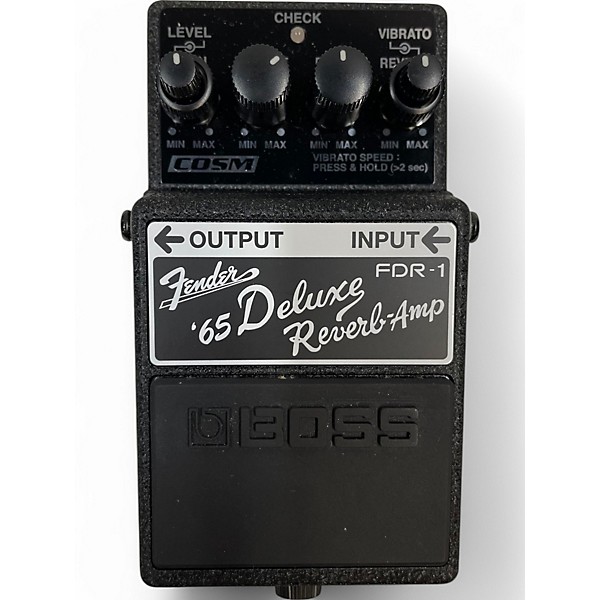 Boss FDR-1 Fender '65 Deluxe Reverb Amp Pedal | Sweetwater