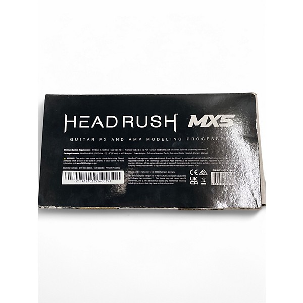 Used HeadRush Used HeadRush mx5 Effect Processor | Guitar Center Used HeadRush Used HeadRush mx5 Effect Processor | Guitar Center