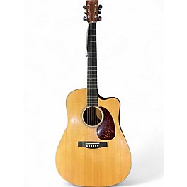 Used Martin DCPA4 Natural Acoustic Electric Guitar