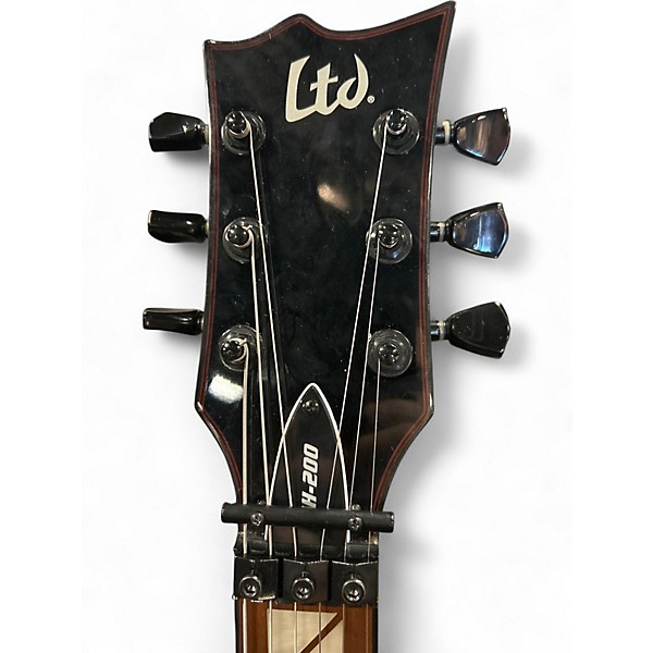 Used 2017 ESP LTD GH200 Black Solid Body Electric Guitar