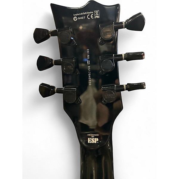 Used 2017 ESP LTD GH200 Black Solid Body Electric Guitar