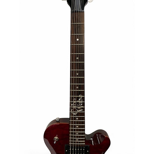 Used Yamaha AES620 Candy Apple Red Solid Body Electric