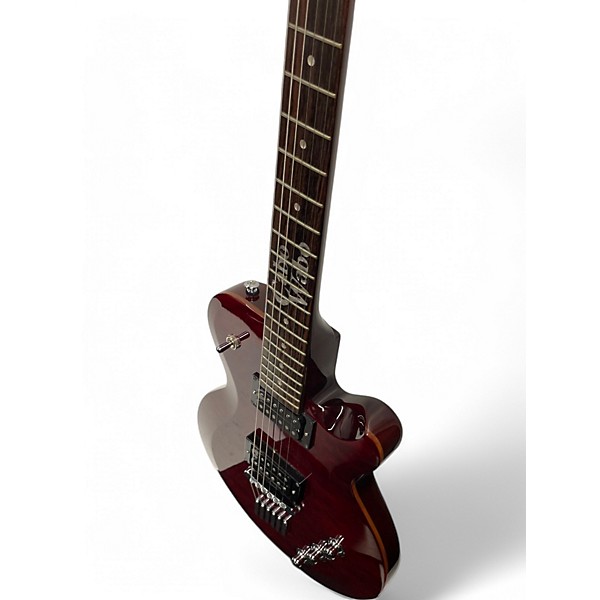 Used Yamaha AES620 Candy Apple Red Solid Body Electric