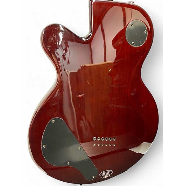 Used Yamaha AES620 Candy Apple Red Solid Body Electric