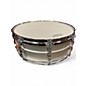 Used Ludwig 5X14 Acrolite Snare matte aluminum Drum