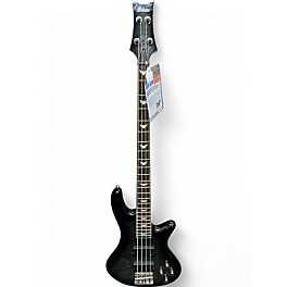 Used Schecter Guitar Research Stiletto Extreme 4 String BLACK Electric Bass Guitar