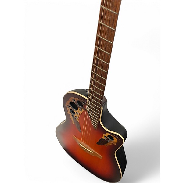 Used Ovation S868 2 Color Sunburst Acoustic Electric Guitar