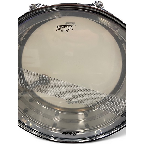 Vintage 1960s Rogers 5X14 5 LINE  Chrome Drum