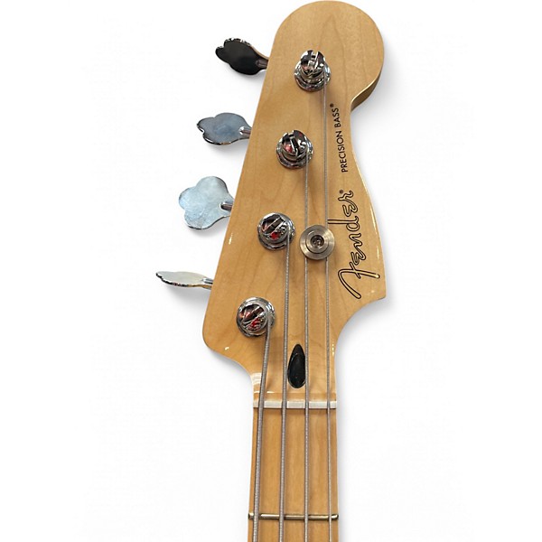 Used Fender Player Precision Bass Ocean Turquoise Electric Bass Guitar