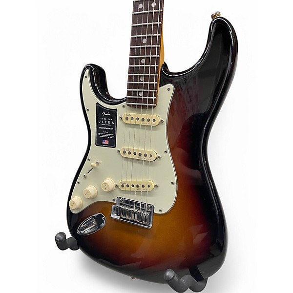 Used Fender 70th Anniversary American Ultra Stratocaster 2 Color Sunburst Solid Body Electric Guitar