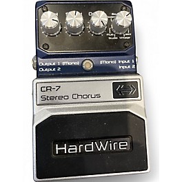 Used DigiTech HardWire Series CR7 Stereo Chorus Effect Pedal