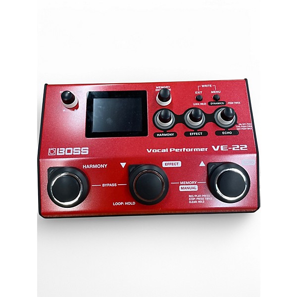 Used BOSS Used BOSS VE-22 Vocal Processor | Guitar Center Used BOSS Used BOSS VE-22 Vocal Processor | Guitar Center