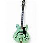 Used Hagstrom VIKING LIMITED EDITION AGED SKY BLUE Hollow Body Electric Guitar