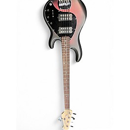 Used Sterling by Music Man STING RAY 5  Crimson Red Burst Electric Bass Guitar