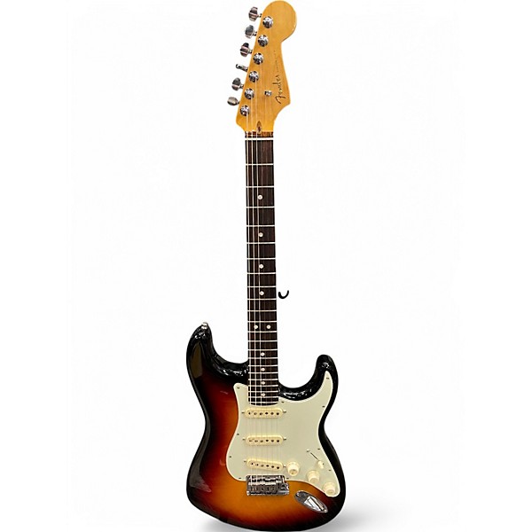Used Fender American Ultra Stratocaster 3 Color Sunburst Solid Body Electric Guitar