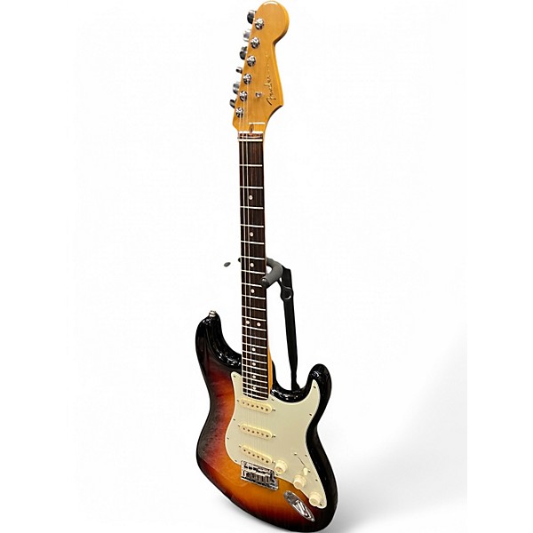 Used Fender American Ultra Stratocaster 3 Color Sunburst Solid Body Electric Guitar