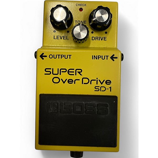 Used BOSS SD1 Super Overdrive Effect Pedal