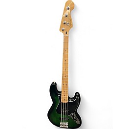 Used Fender Player Plus Jazz Bass Plus Top GREEN BURST Electric Bass Guitar