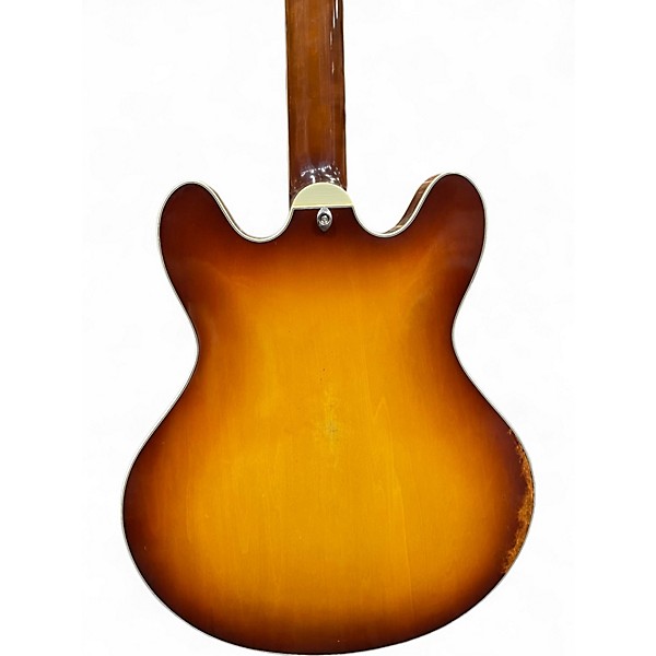 Used Eastman T64 Honey Burst Hollow Body Electric Guitar