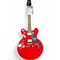 Used Hamer echotone Red Hollow Body Electric Guitar thumbnail