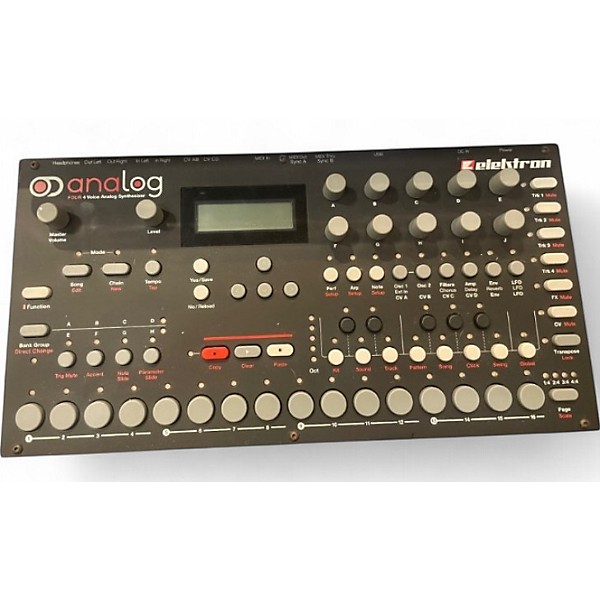 Used Elektron Analog Four Tabletop Synthesizer Synthesizer