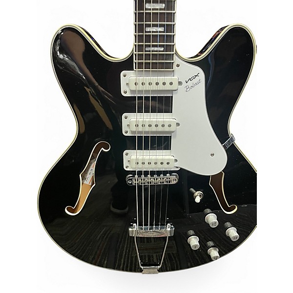 Used VOX BC S66 BLACK Hollow Body Electric Guitar