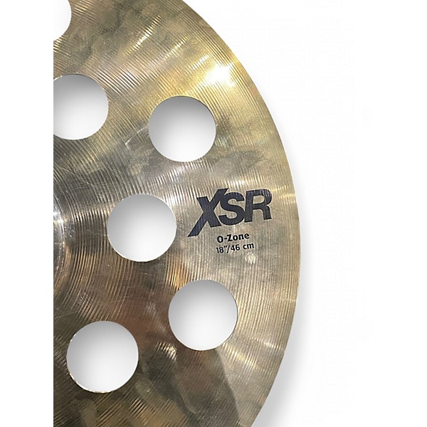 Used SABIAN 18in XSR O-ZONE Cymbal