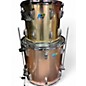 Vintage 1970s Ludwig 5 Piece Mach 5 Gold Drum Kit
