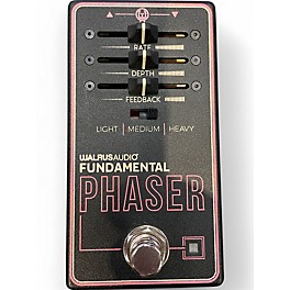 Used Walrus Audio FUNDAMENTAL PHASER Effect Pedal