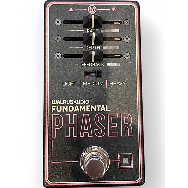 Used Walrus Audio FUNDAMENTAL PHASER Effect Pedal