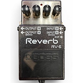 Used BOSS RV6 Digital Reverb Effect Pedal