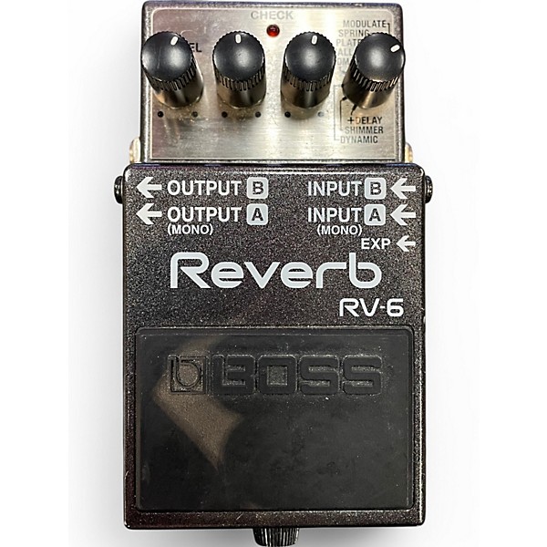 Used BOSS RV6 Digital Reverb Effect Pedal